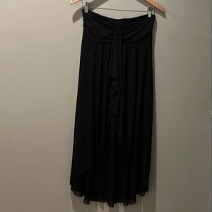 Beach/Pool coverup.  Size S/M can we worn as skirt, strapless dress, halter.